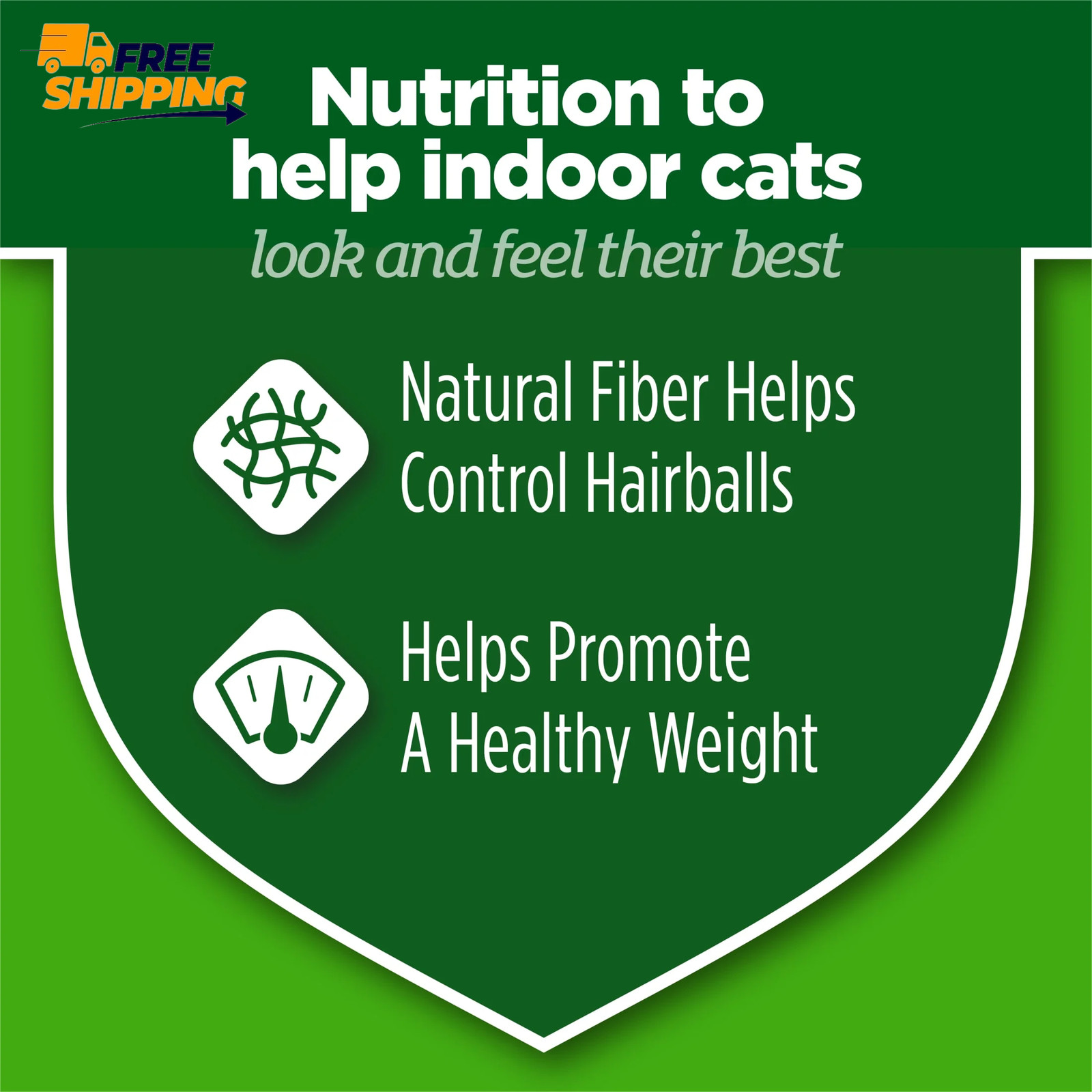 Purina Indoor Healthy Weight and Hairball Dry Cat Food with Chicken