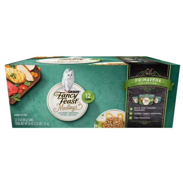 Medleys with Tuna,Chicken and Turkey Gourmet Wet Cat Food