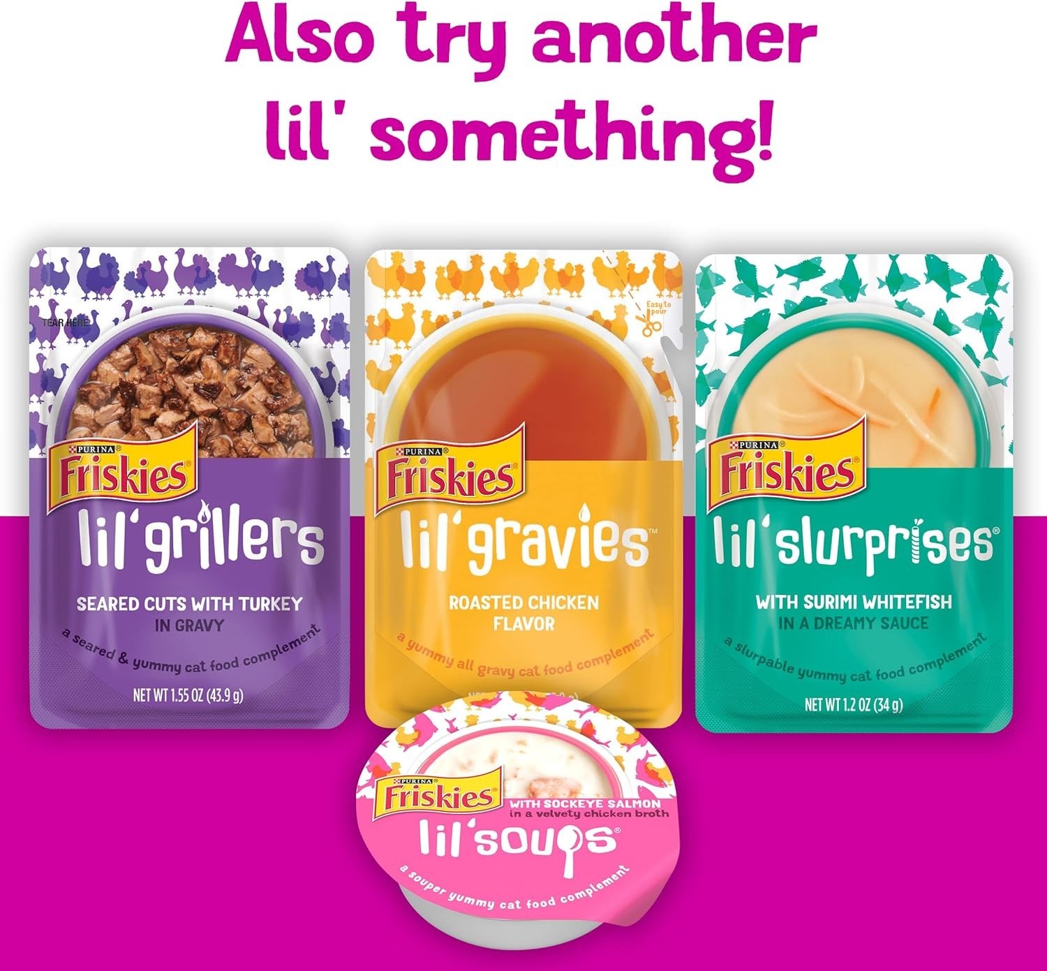 Lil’ Shakes Chicken Cat Treats – Pack of 16 Lickable Pouches for All Breeds