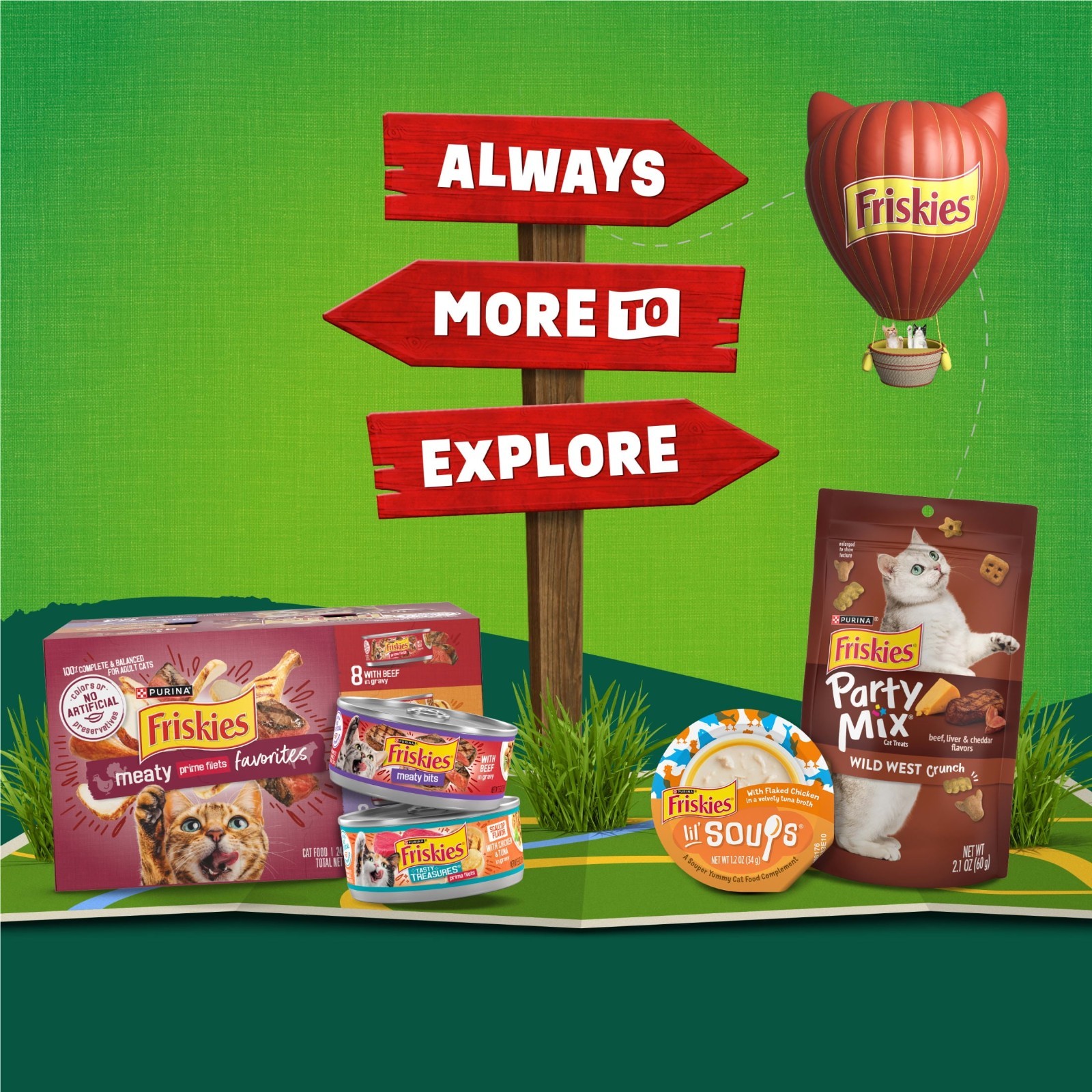 3 Pack, Purina Friskies Tender and Crunchy Dry Cat Food Flavors of Chicken,