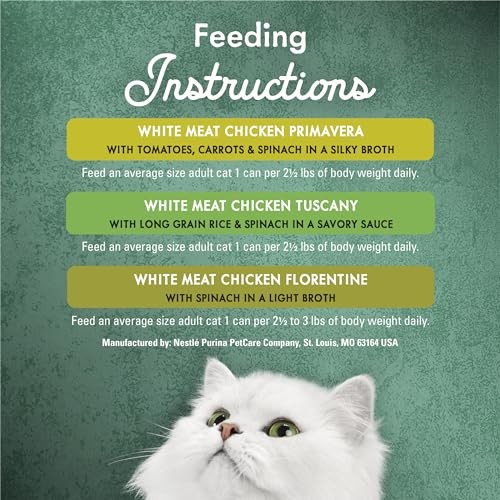 Paquete Variado De Comida Humeda Para Gatos, Medleys White Meat Chicken In Sauc