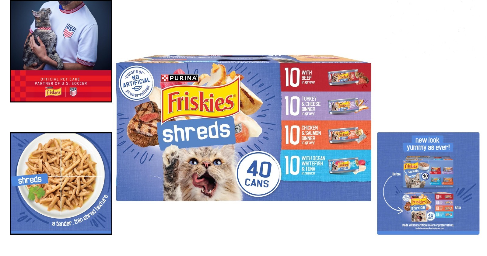 Elegant 40-Pack of Purina Adult Cat Food – Flavors in Gravy to Please Cats