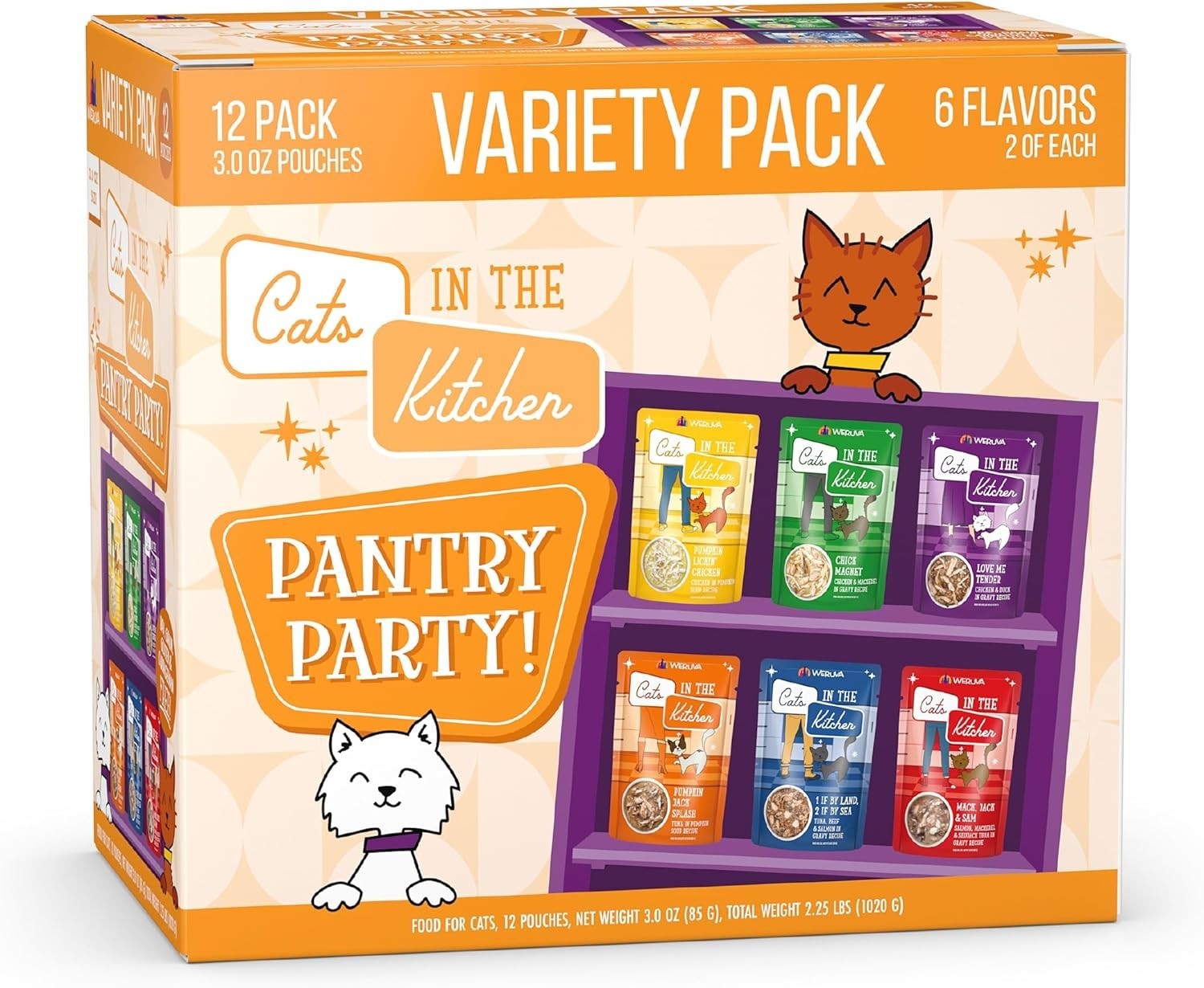 All-Natural 12-Pack Cat Food Variety – Urinary Health & Delicious Flavors