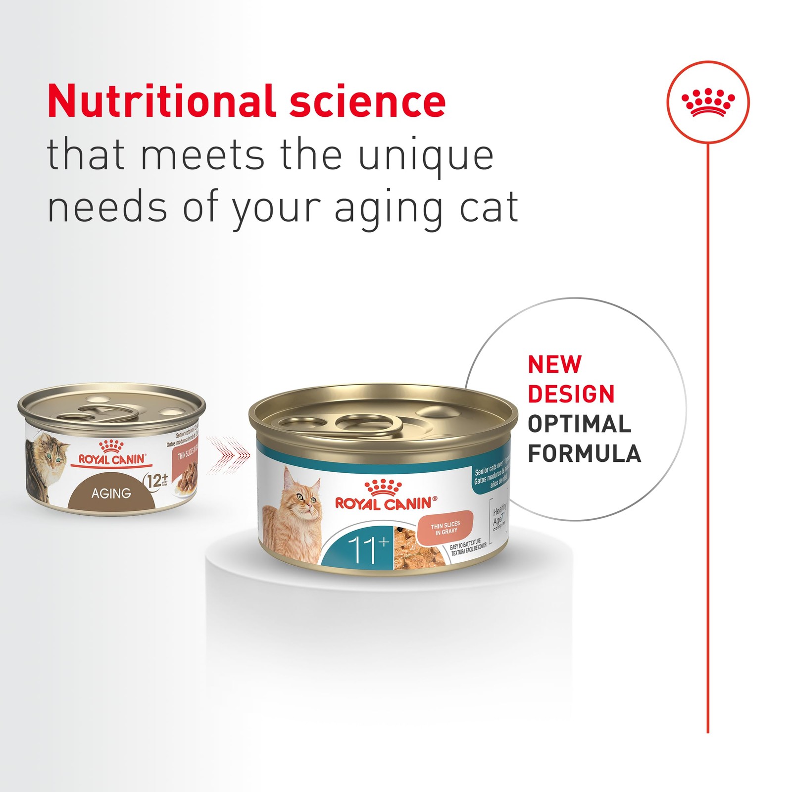 Royal Canin Feline Health Nutrition Aging 11+ Wet Cat 3 Ounce (Pack of 12)