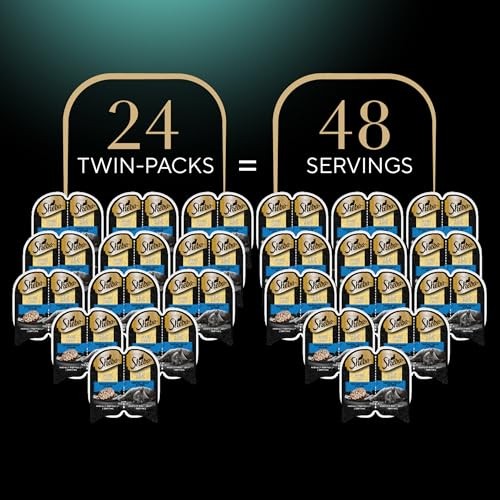 Sheba Perfect Portions Wet Cat Food Trout Cuts in Gravy 24 Pack of 1