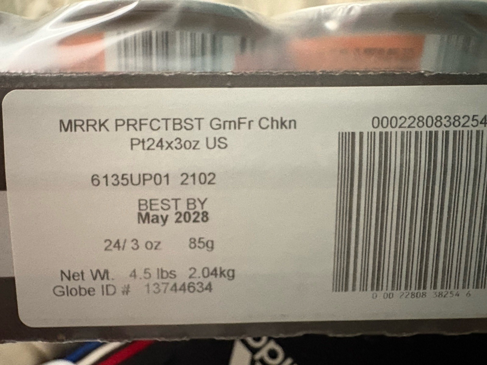 Merrick Perfect Bistro Chicken Pate Cat Food 48 Cans Total Expiration Date 05/28