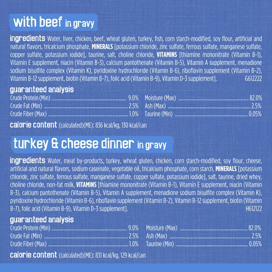 (2 pack) Friskies Shreds in Gravy Variety Pack Wet Cat Food, 5.5 oz, 40 Cans
