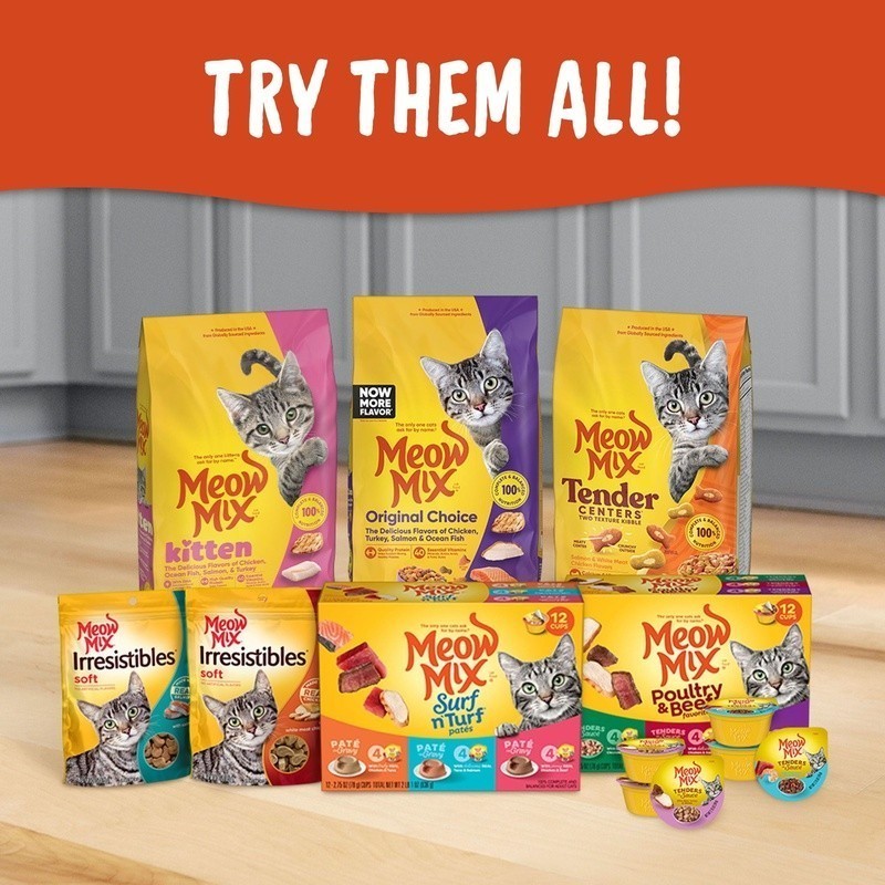 Pate Toppers Seafood Poultry Variety Pack Wet Cat Food 12 Cups Real Meat New