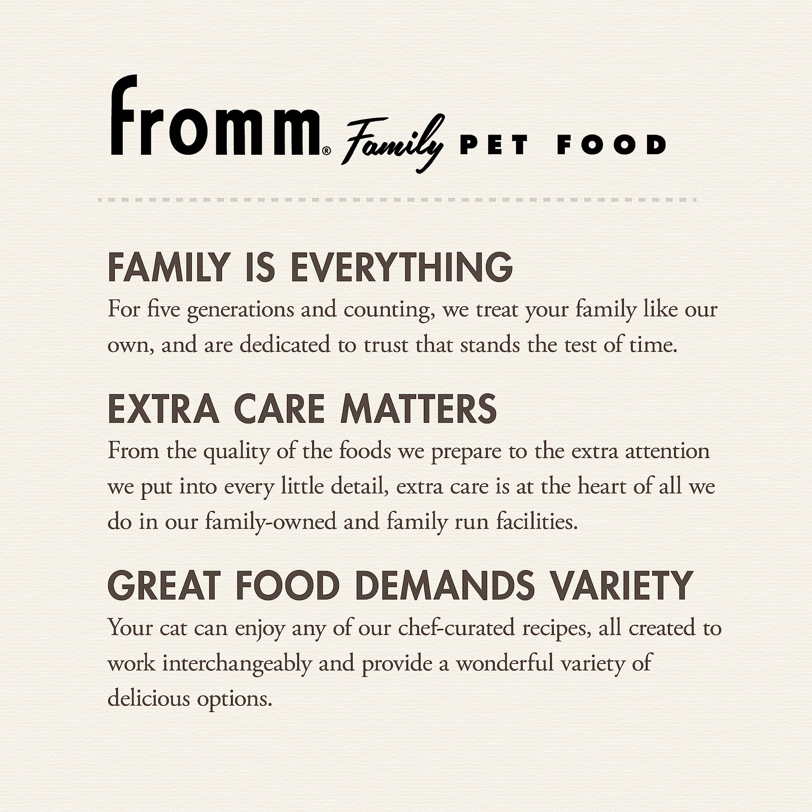 High-Quality Salmon Dry Cat Food 4 lb All Breeds and Ages Fromm Family Foods
