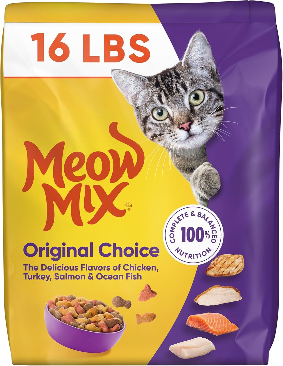 Original Choice Dry Cat Food, 6.3 Pound Bag