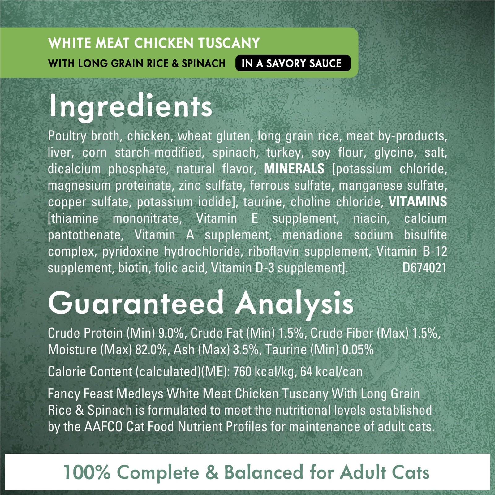 Paquete Variado De Comida Humeda Para Gatos, Medleys White Meat Chicken In Sauc