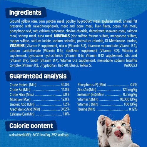 Purina Friskies Seafood Sensations with Flavors of Salmon, Tuna, Shrimp