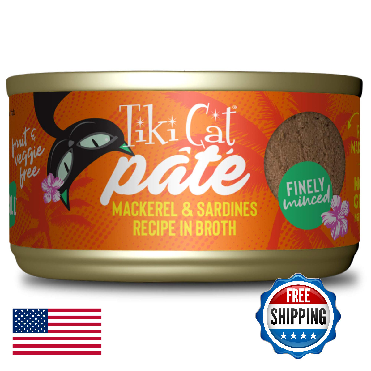 Tiki Pets Tiki Cat Grill Pt High-Protein And 100 Non-Gmo Ingredients Wet Finely
