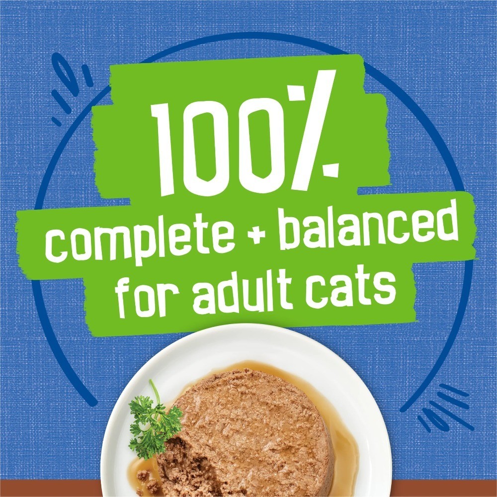 Wet Cat Food Gravy Pate Tuna Variety Pack 12 Cans 5.5 oz Each
