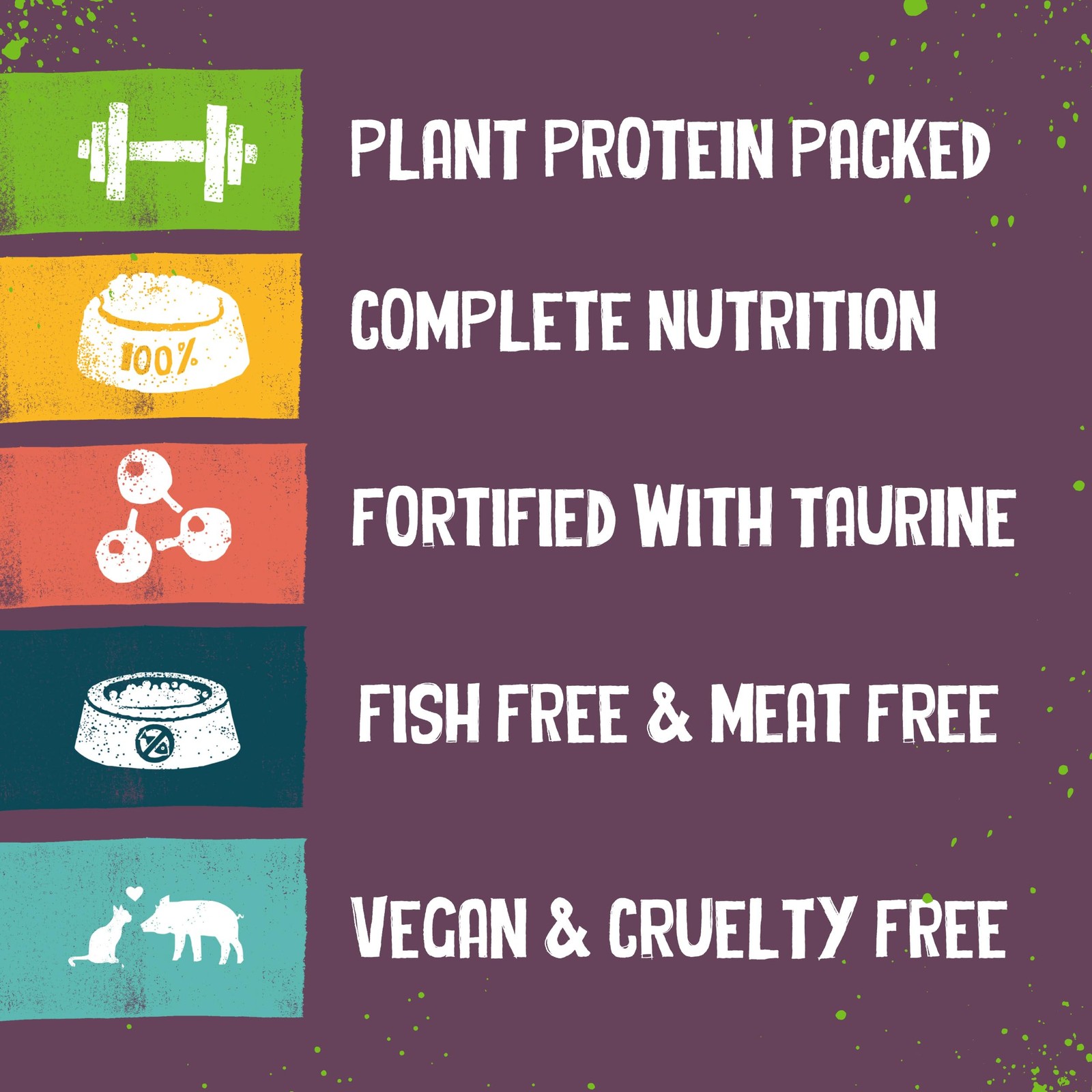 Benevo Vegan cat Food for Adult Cats 2kg. Holistic, Meat-Free, Complete, Non…