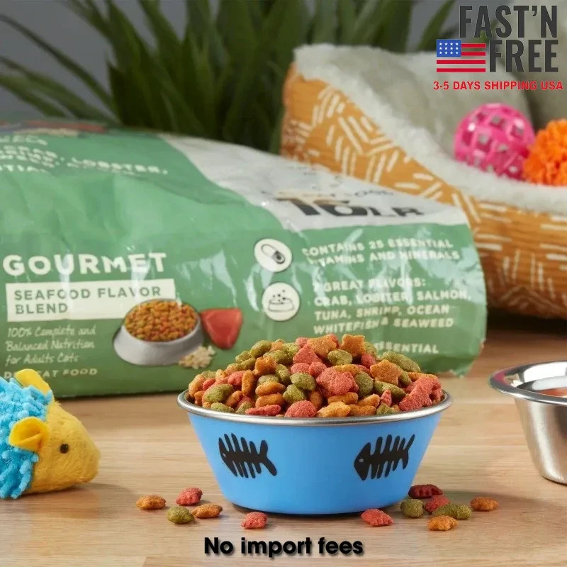 Special Kitty Gourmet Formula Seafood Blend Flavor Dry Cat Food, 16 lb Bag