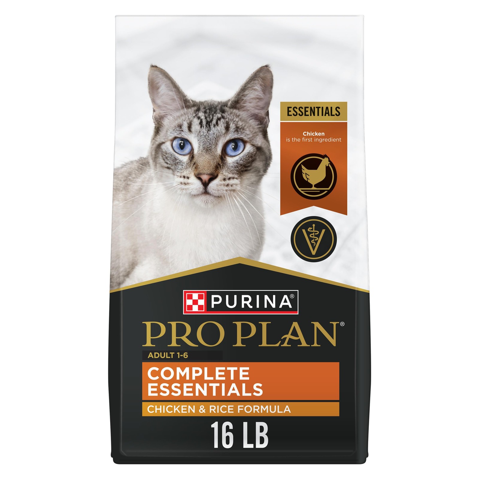 Purina Pro Plan High Protein Cat Food With Probiotics 16 Pound (Pack of 1)