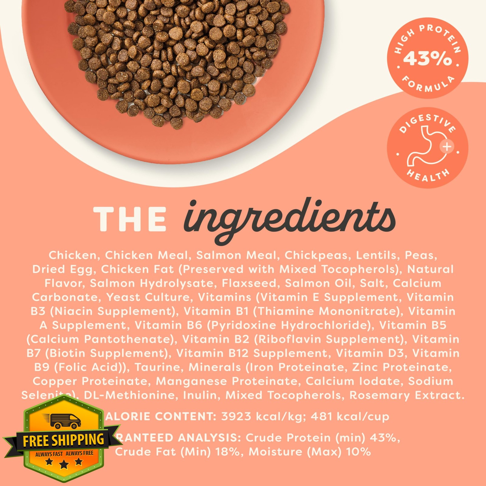 Applaws Cat Food Chicken Salmon 5lb
