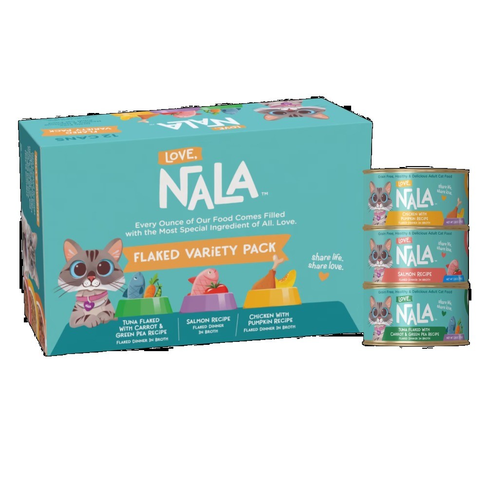 Flaked Variety Pack Adult Cat Food