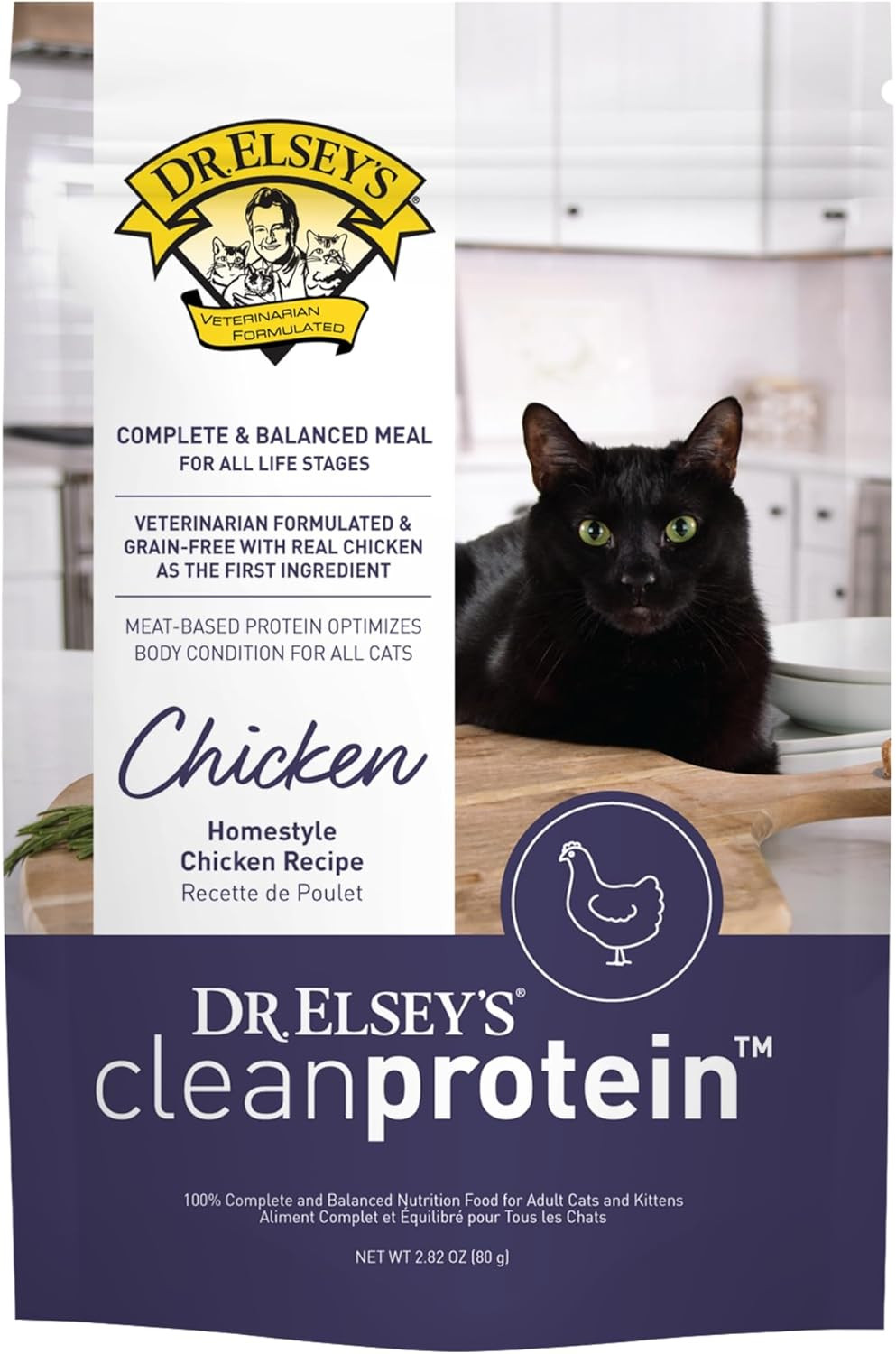 Clean Protein Chicken Home Style Recipe All-Meat Pouch (Pack of 12)