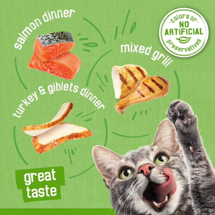 2-Pack Purina Friskies Wet Cat Food Pate Variety Pack 5.5 oz