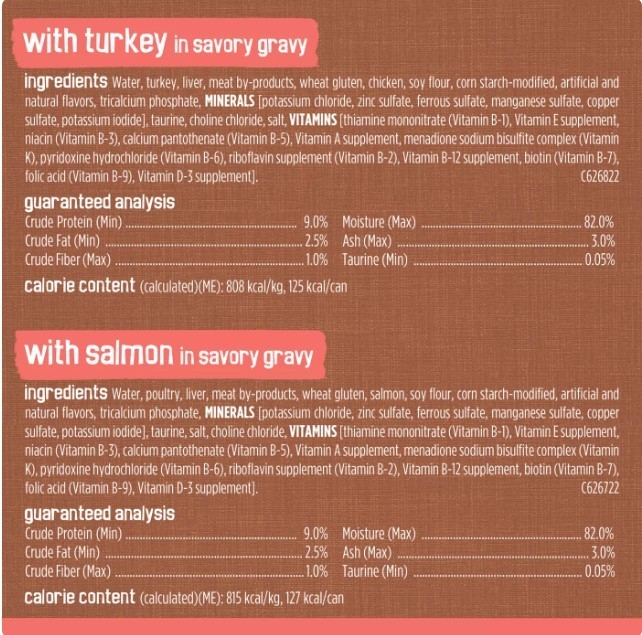 (Pack of 3)Friskies Extra Gravy Adult Cat Wet Food Variety Pack, 24 CT, 132 OZ