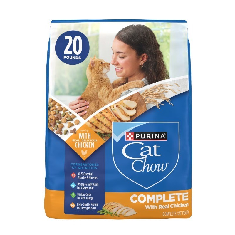 Complete Chicken Flavor Dry Cat Food – 20lbs