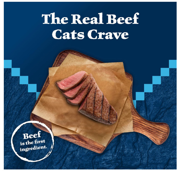 Blue Buffalo Wilderness Cat Food Red Meat Grain-Free 10lb Bag