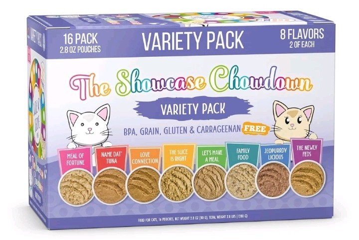 Weruva Multi Pet Food Variety Pack Creamy McDreamy Grain Free Pate 16 Oz 04/28