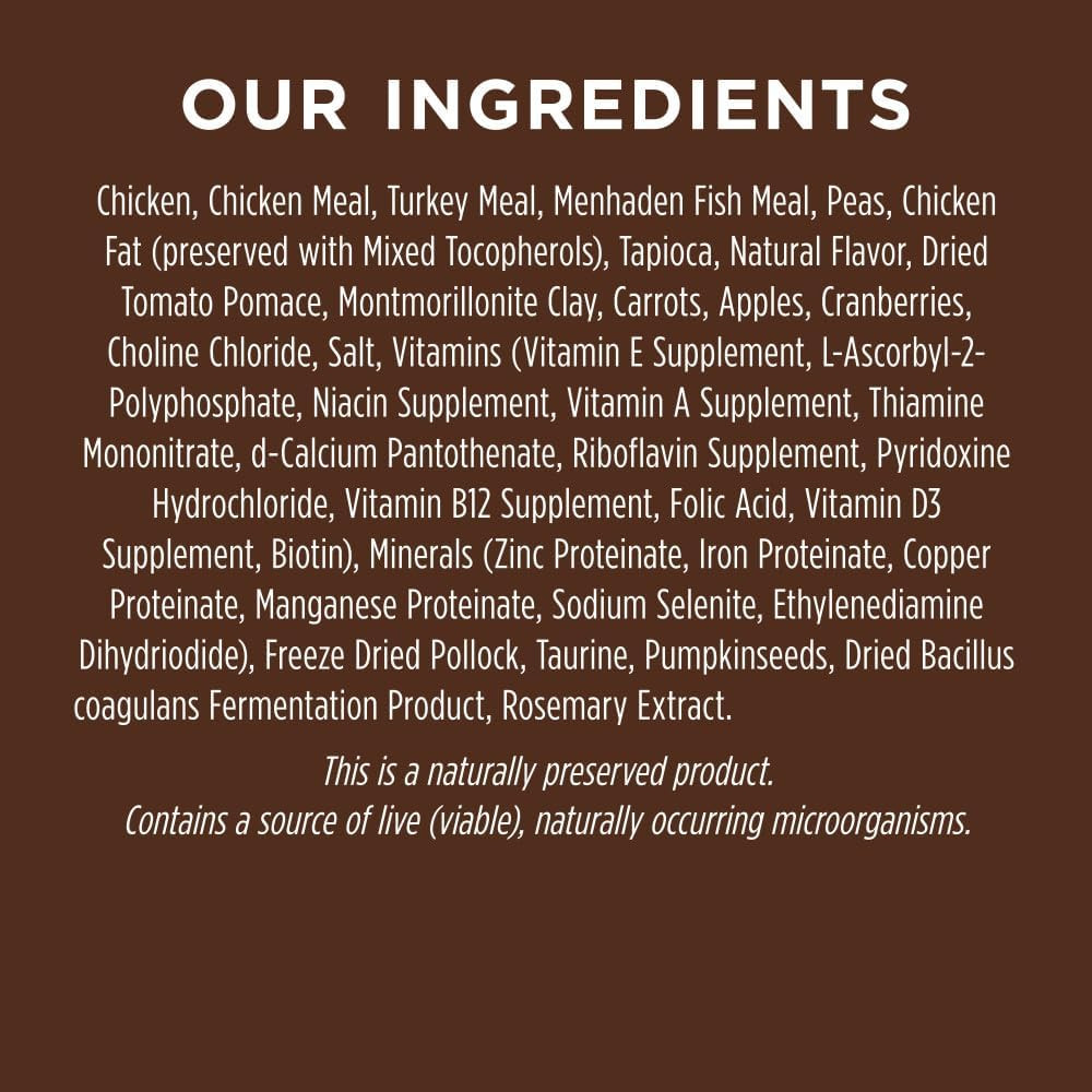 Original Dry Cat Food, Raw Coated Kibble, High Protein, Grain Free Recipe – Real