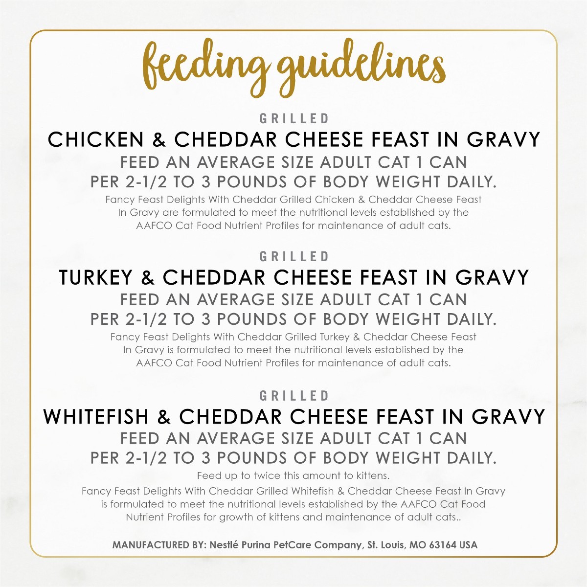 Purina Fancy Feast Delights Variety Pack Chicken,Turkey, Fish 3oz/24ct