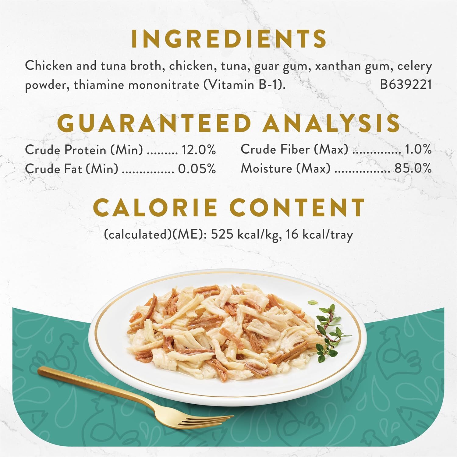 Fancy Feast Appetizers Grain Free Wet Cat Food Chicken Tuna 1.1oz Pack of 10