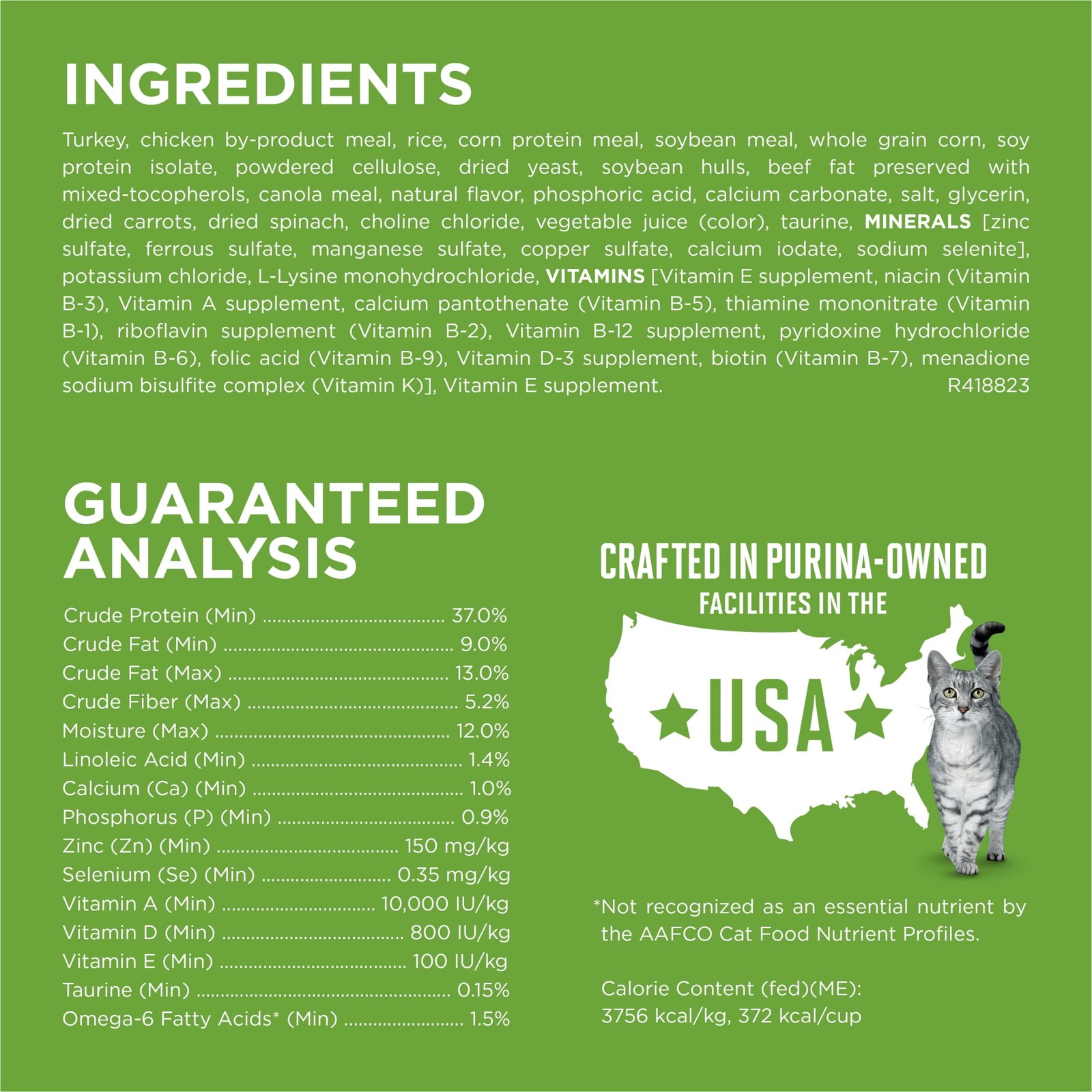 Plus Indoor Advantage Dry Cat Food Turkey 16 lb Bag
