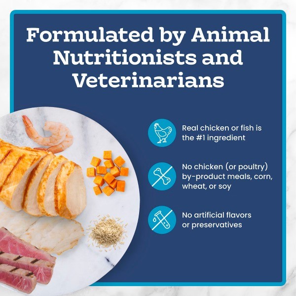 Tastefuls Natural Flaked Wet Cat Food Variety Pack, Tuna, Chicken, Fish