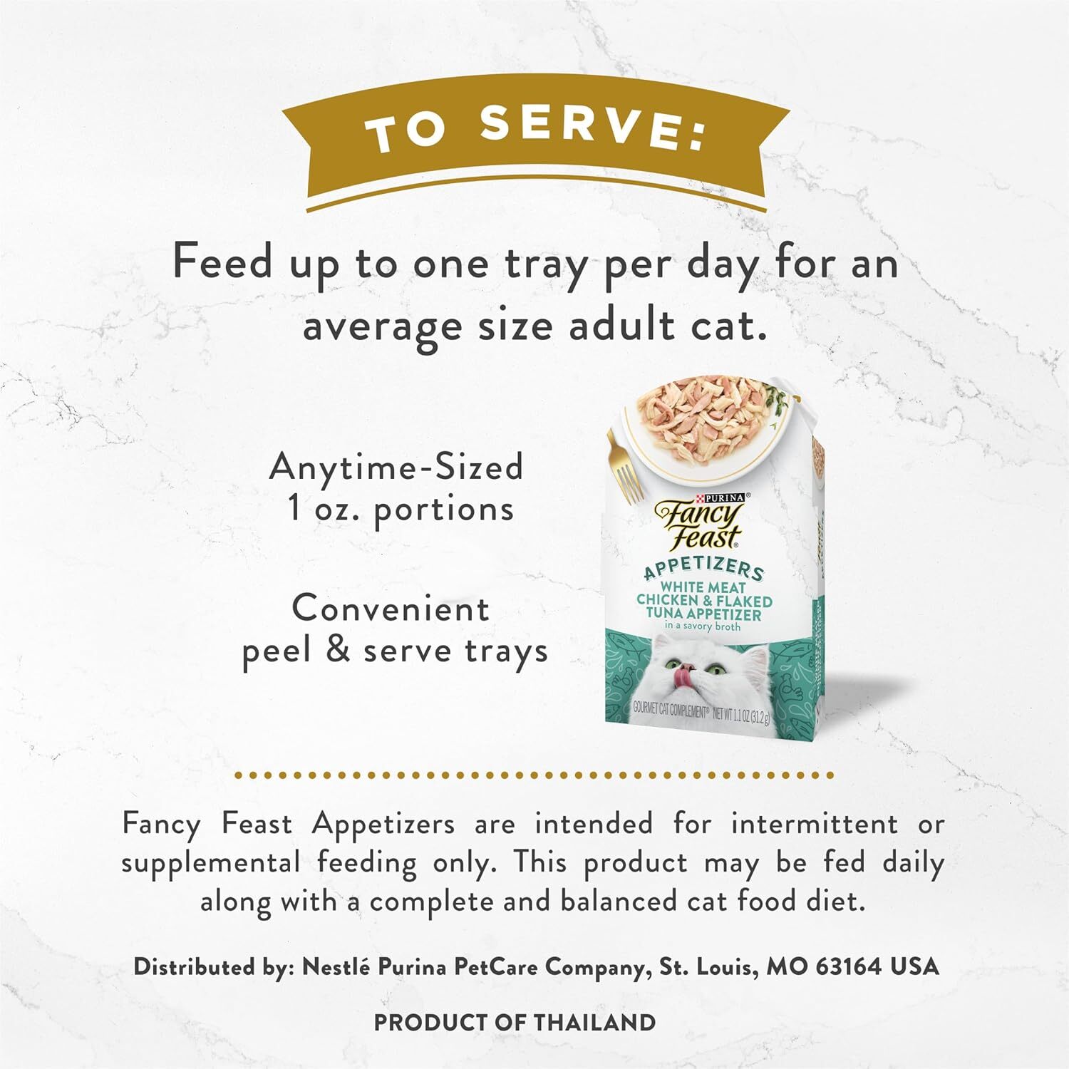 Fancy Feast Appetizers Grain Free Wet Cat Food Chicken Tuna 1.1oz Pack of 10