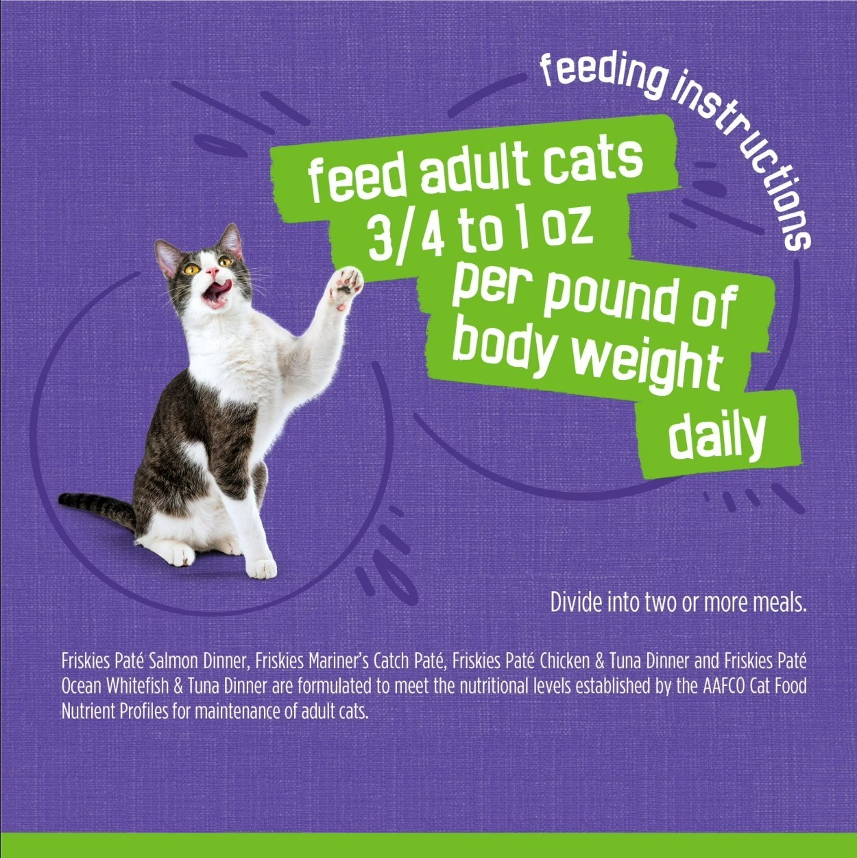 Purina Friskies Pate Seafood & Chicken Variety Pack Wet Cat Food 80 Cans 5.5 oz