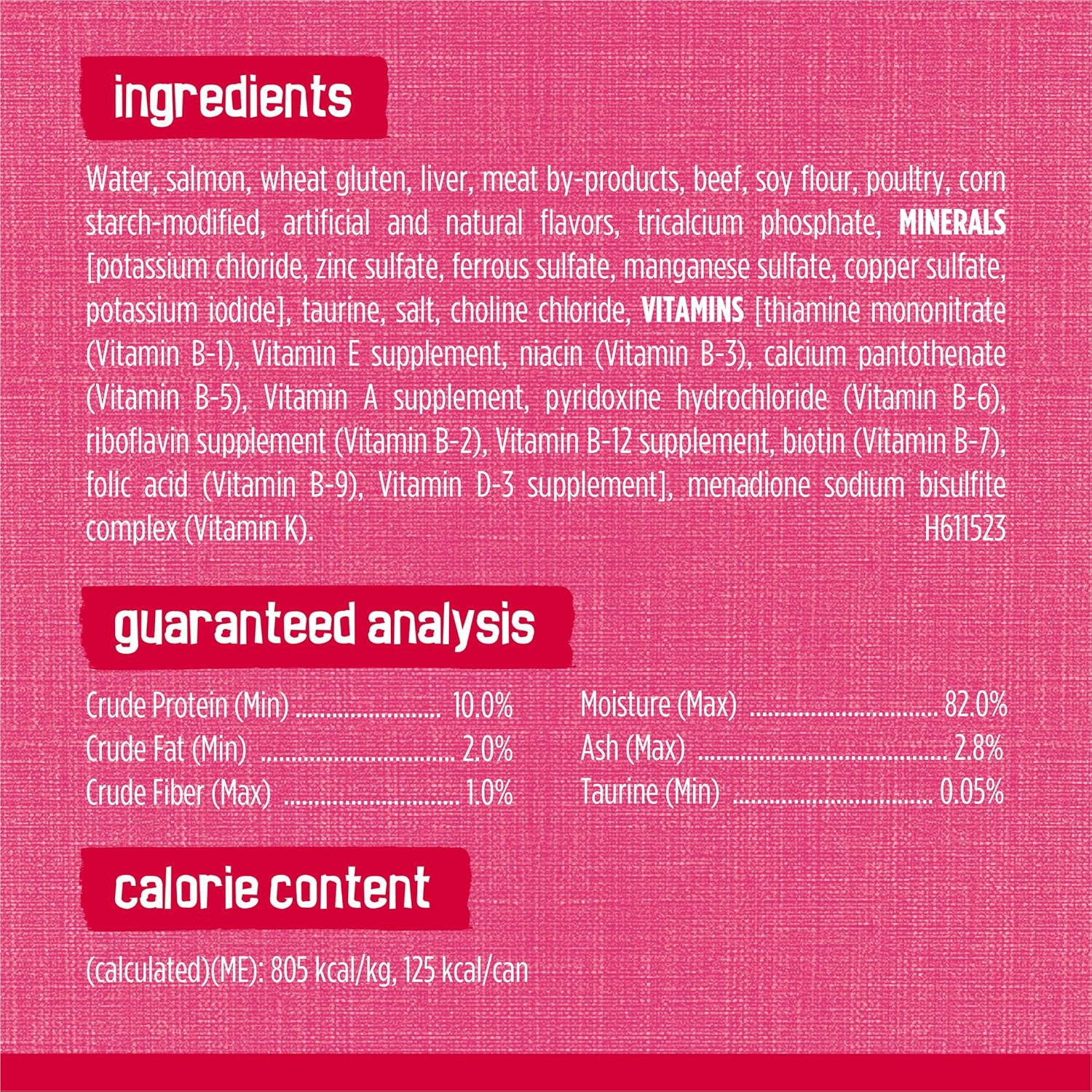 Purina Prime Filets with Salmon and Beef in Sauce High Protein Wet Cat Food – (
