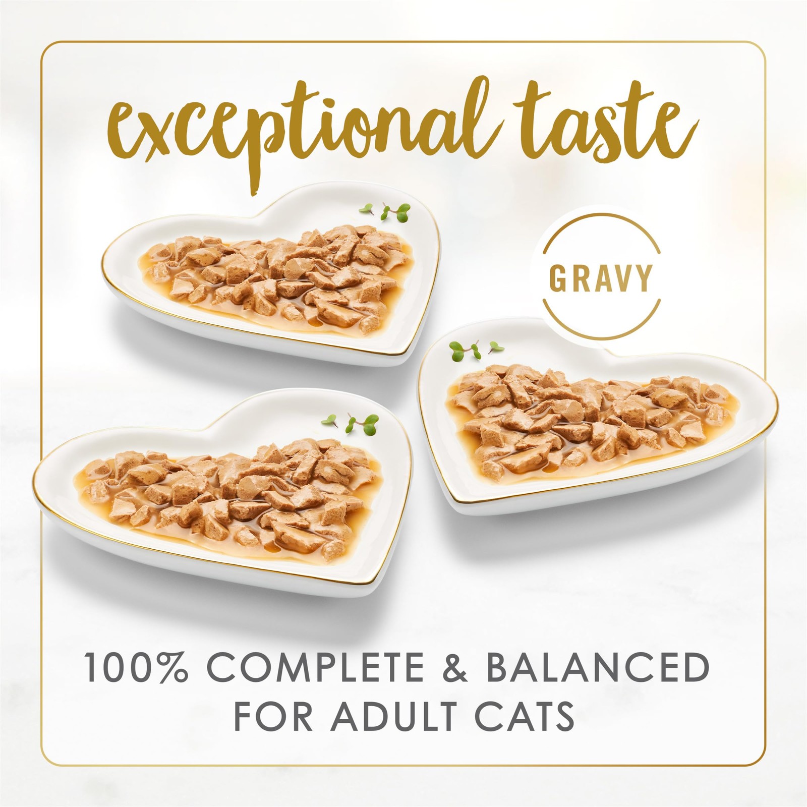 Purina Fancy Feast Gravy 3 Ounce (Pack of 24), Poultry & Beef – 8 Cans Each