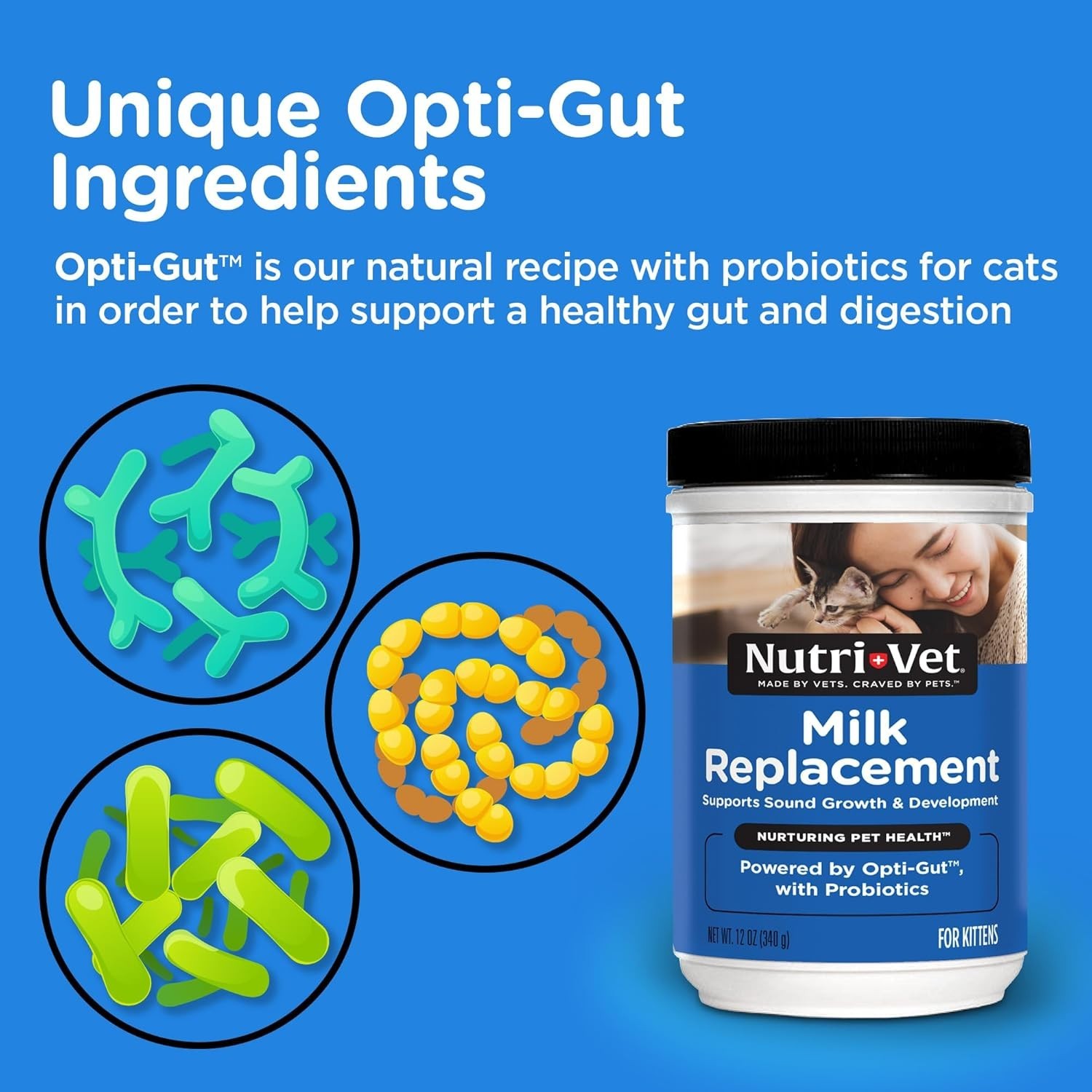 12oz Milk Replacer Powder for Kittens – Essential Nutrition for Healthy Growth