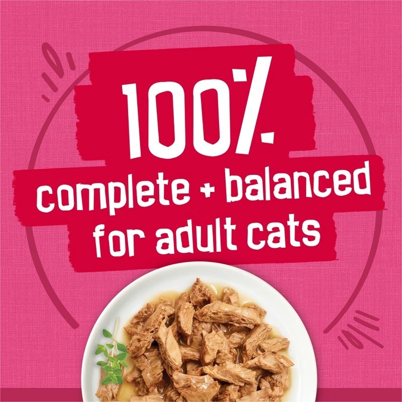 Purina Prime Filets Surfin’ & Turfin’ Cat Food Chicken Seafood Beef 5.5oz/40ct