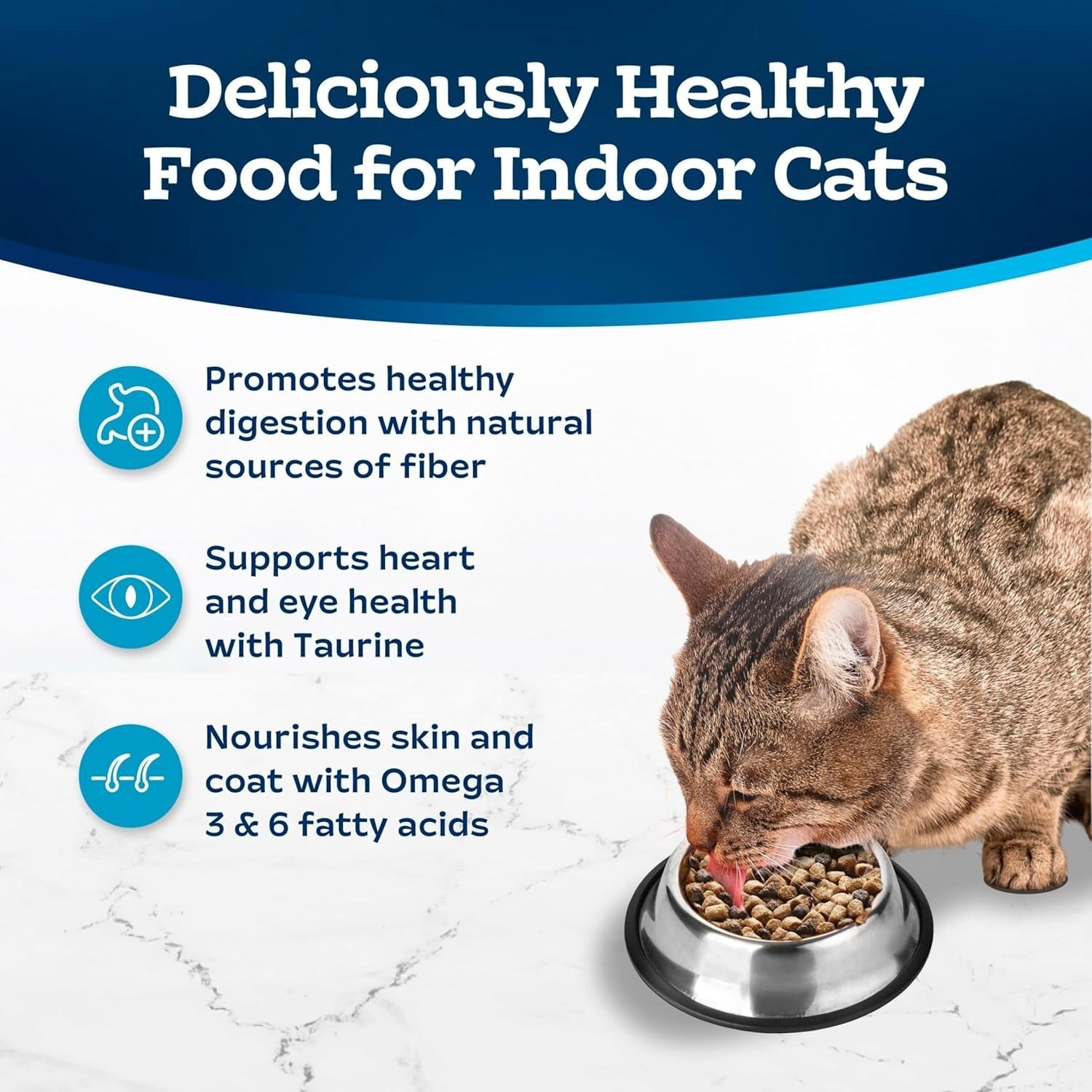 Tastefuls Natural Dry Food Adult Indoor Cats Chicken & Brown Rice Recipe 15-lb.