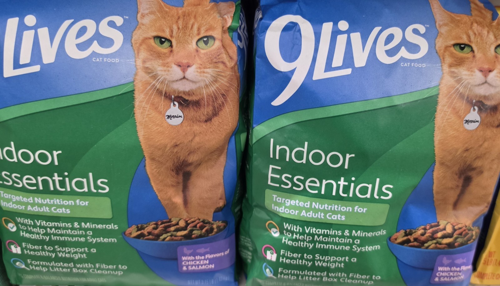 9Lives Indoor Essentials Dry Cat Food, Chicken & Salmon, Vitamins & Minerals (2)
