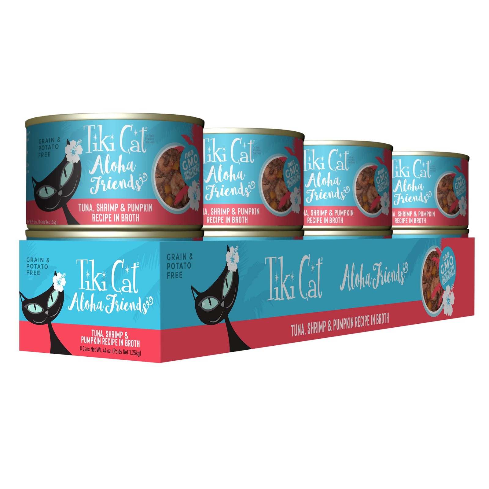 Tiki Pets Tiki Cat Aloha Friends Tuna Moisture Wet Cat Food For All Life Stages