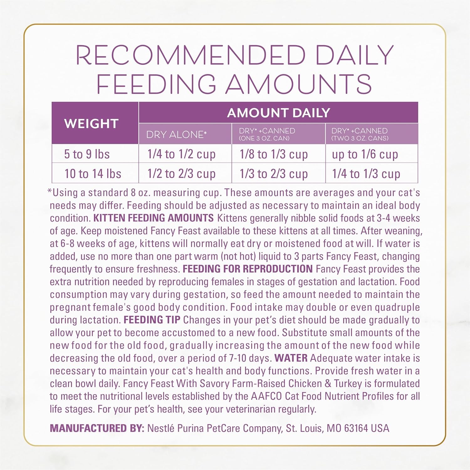 Purina Dry Cat Food with Savory Farm-Raised Chicken and Turkey – 12 Lb. Bag