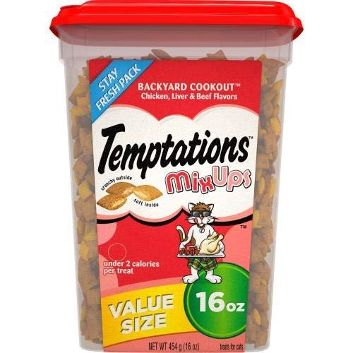 Temptations Mixups Treats for Cats – Backyard Cookout (Pack of 2)