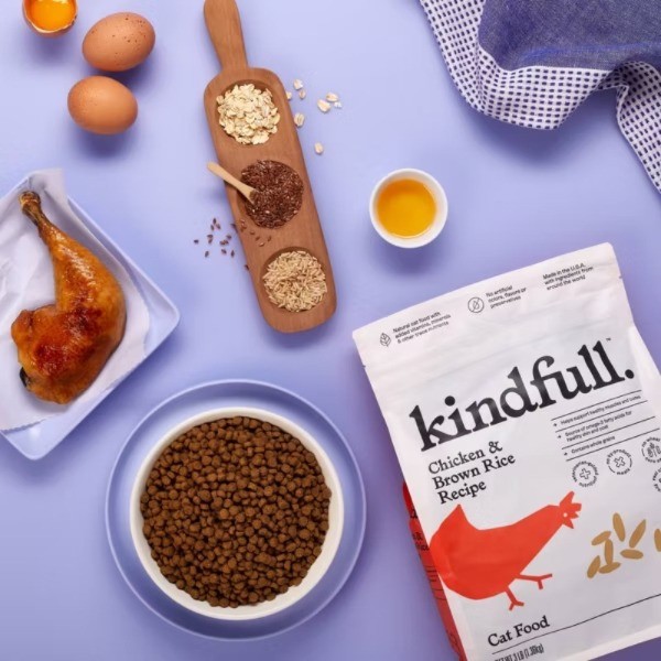 Chicken and Brown Rice Dry Cat Food – 7lbs – Kindfull™