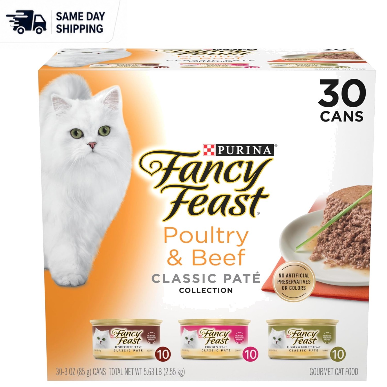 Wholesome Grain-Free Wet Cat Food Variety Pack – Nutrient-Rich and Delicious
