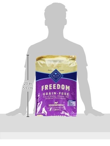 Blue Buffalo Freedom Grain-Free Dry Cat Food for Mature 1 Count (Pack of 1)