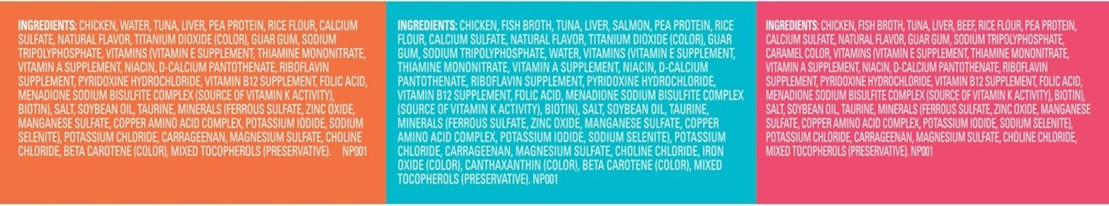 Wet Cat Food Pack Surf n’ Turf Patés 2.75 oz Variety 12 Cups All Life Stages