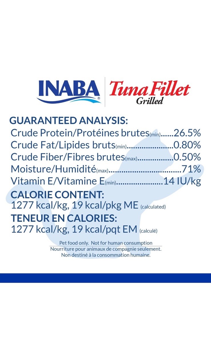 Inaba Premium Hand Cut Tuna Fillets With Broth For Cats Variety Pack 10 Count